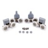 Lance Home® Double Shower Door Rollers, Sliding Door Fitting Glass