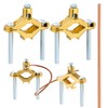 Shimeyao 2 Pcs Water Heater Bonding Kit 1/2"-1" Ground Clamp