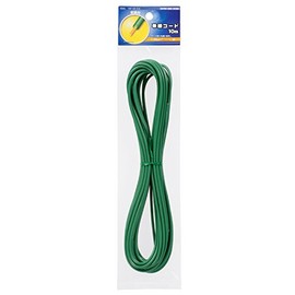 Ohm Wiring Single-Line Cord 10 m Green (04 – 7390)
