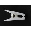 NAHANCO Fitting Clips 12 Plastic Fitting Clips for Alterations, White