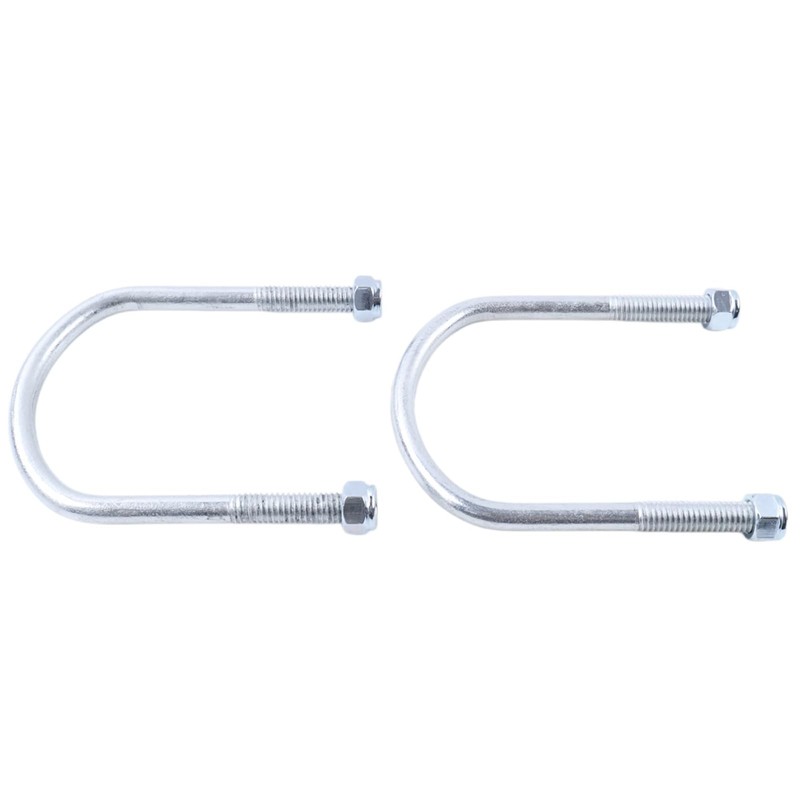 Chamixx 2X Heavy-Duty Leaf Spring U Bolts 1012180 1014902 Compatible