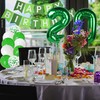 70 Balloons - Green 70th Birthday Decoration for Men &