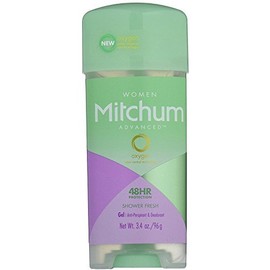 Mitchum For Women Advanced Control Anti-Perspirant Deodorant Clear Gel, Shower Fresh 3.4oz