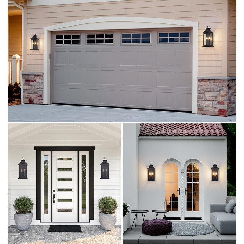 tewei 18'' Large Outdoor Wall Light, Porch Light Outdoor Wall