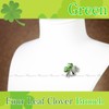 Phoenix Lucky Four Leaf Crystal Clover Necklace & Bracelet &