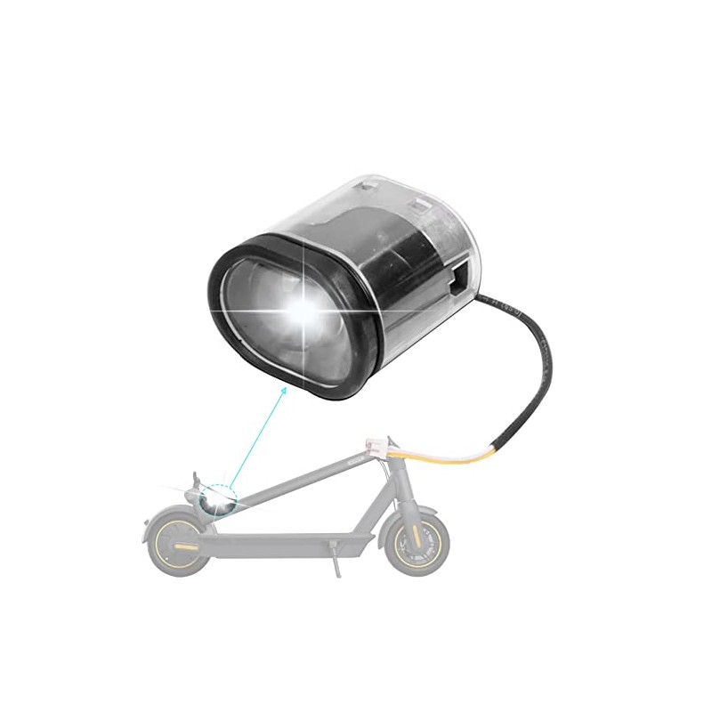 Felixstory Scooter Headlight Front Light for Ninebot Max G30P/ G30LP