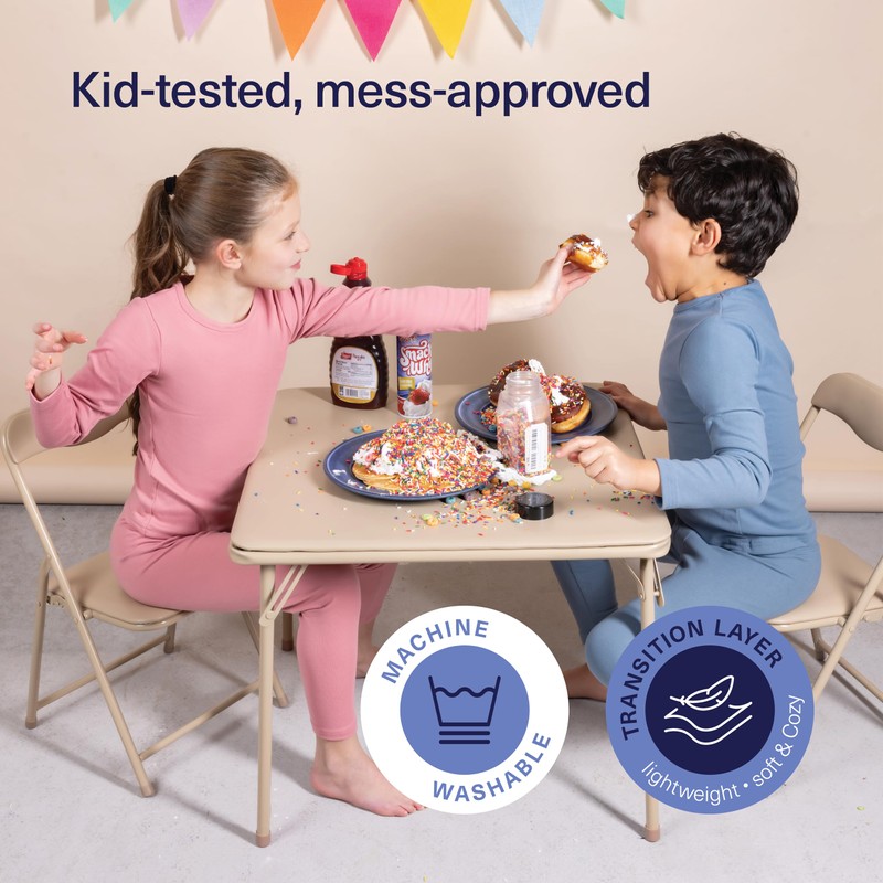 Ropa interior térmica para niños y niñas, conjunto de ropa