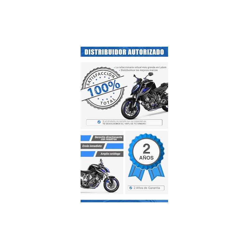 ITALIKA ORIGINAL Balatas De Freno Delanteras Compatible con ITALIKA RC200