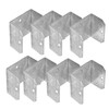 Postsaver Fence Panel Clips Trellis U Clip Bracket for Timber