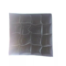 KOLE IMPORTS 1 Sock Organizer 16 Section Drawer Underwear Closet Home Storage Box Case Folds