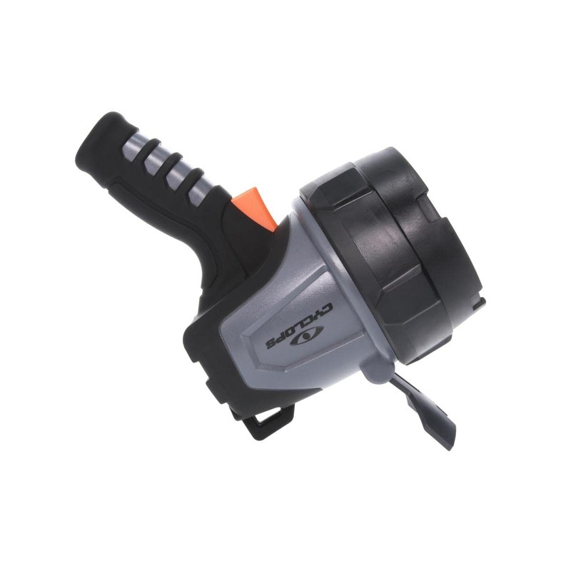Cyclops 900 Lumens 10-Watt LED Rechargeable Handheld Spotlight with AC/DC