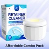 Ultrasonic Retainer Cleaner Machine ，18W/50kHz Specifically Designed for Cleaning Retainers，80ML Portable