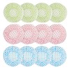 Gorro de ducha, 12 gorros de ducha de plástico, gorros