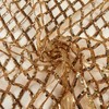 Ben Textiles Luxury Sequin Glitz Mesh, Yard, Gold