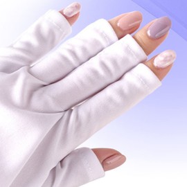 M2R Company UV Protection Nail Gloves Gel Nail Finger Gloves