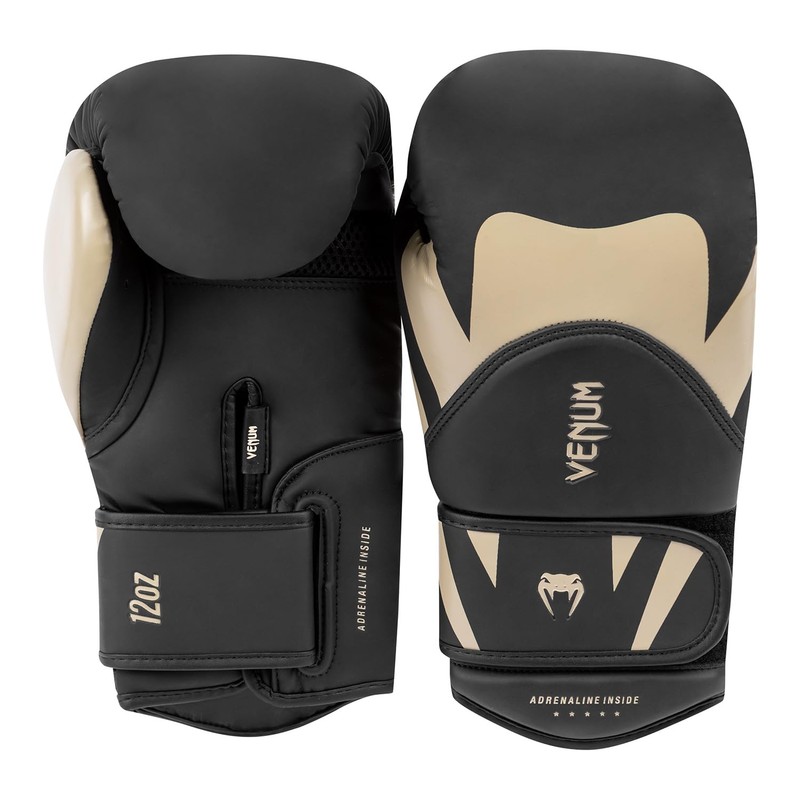 Venum Challenger 4.0 Boxing Gloves - Black/Beige