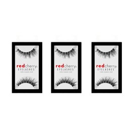 Red Cherry #DW False Eyelashes (Pack of 3 Pairs)