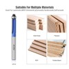 Flush Trim Router Bit 1/4 Inch Shank, Straight Flush Trim