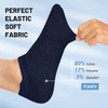 SIMIYA Ankle Socks Mens Trainer Socks Breathable Cotton Low Cut
