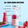 Mini Portable Blender, Cordless, Food Grade Material, 12fl oz, Magnetic