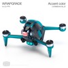 WRAPGRADE Skin Compatible with DJI FPV | Accent Color (Caribbean