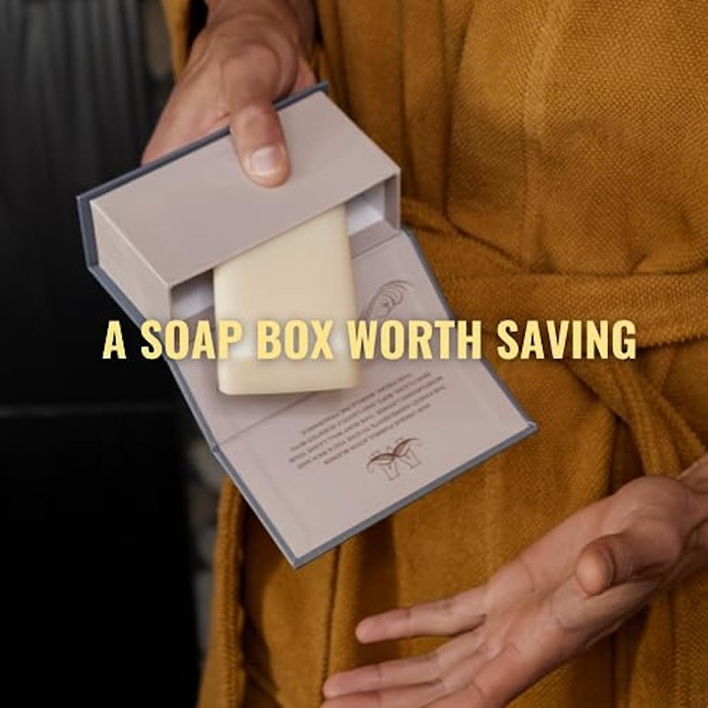 San Francisco Soap Company Man Bar 3-Piece Gift Set, 10