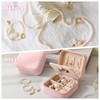 YEJAHY Jewellery Box Girls, Jewellery Box Small Travel for Women