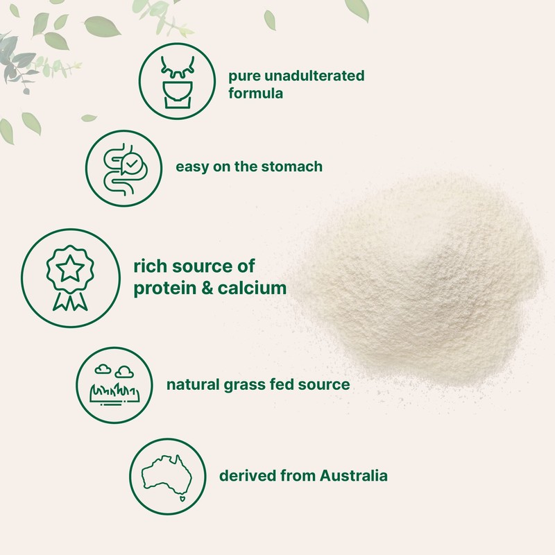 Micro Ingredients Goat Milk Powder, 2 Lb | Grass-Fed Australian