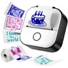Mini Sticker Printer, T02 Print Pods Mini Printer Thermal Sticker