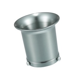 A ABSOPRO 5cm 1.97" Velocity Stack Motorcycle Carburetor Air Filters Carb Funnel Trumpet Air Cleaner Intake Wind Horn Cup for Honda for Yamaha for Kawasaki ATV Titanium Tone Item Replacement