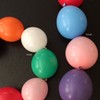 AllyDrew Latex Link Balloons Link-o-Loon Balloons Needle Tail Balloons, 12in