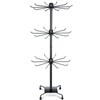 bahforam 3 Tier Spinner Display Rack Retail Display Stand Metal