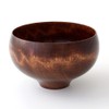 Kishu Lacquerware Kakuda Seibei Shoten WM-403043 Dishwasher-Safe Soup Bowl, Wooden,