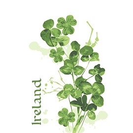 Ulster Weavers Irish Shamrock Cotton Tea Towel
