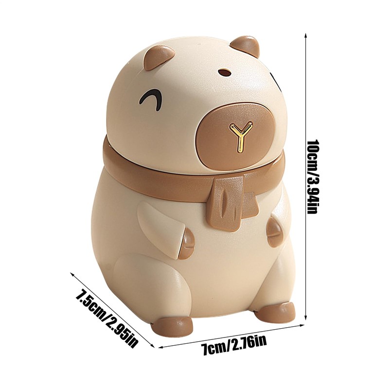 Toothpick Holder Dispenser | Toothpick Box,Organizer Cute Capybara Design Smart
