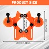 Drill Bit Hole Saw Guide, 4-84mm Portable Glass Tiles Drill
