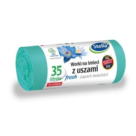 Stella Fresh Ear Bin Liners Fresh Fragrance 35 L Pack of 24
