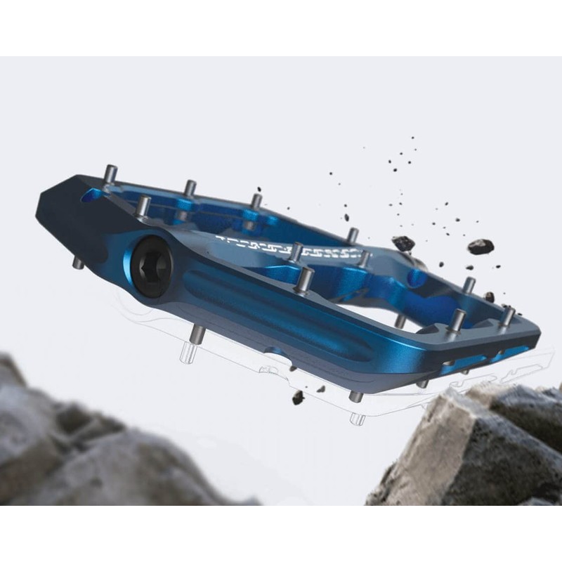 Waveform Aluminum Pedals - Large - Black (Black, Small)