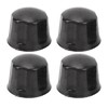 Tbest 4PCS ATV Quad Go Kart Wheels Dust Cap, Rubber,