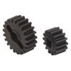 RC Car Reduction Gear Black Steel Smooth Running 0.8M 14T
