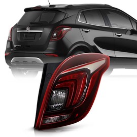 ACANII - For 2017-2022 Buick Encore Red Clear Factory Style LED Tail Light Brake Lamp Replacement Right Passenger Side
