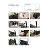 10L0L Golf Cart Front Inner Storage Basket for Yamaha G29,