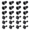 sourcing map 12 Pairs Speaker Small Peg Kit Guides 25.5mm