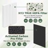VALZONE AP-1216-FP Replacement Filter for Coway AP-1216L Purifier, Include 2