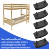 12Pcs Bed Slat Holders,55mm Plastic Wooden Bed Accessories Slats Holdering