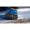 Bosch 1x PRO Steel Longlife Cup Brush, Knotted Wire for