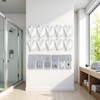 Jowxsx 10Pcs Transparent Wall Mounted Replacement Sticky Pads Shower Caddies