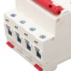4P Miniature Circuit Breaker DIN Rail Mounting Overload Protection Switch