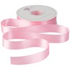 MAYREEL 1 Inch Pink Double Faced Satin Ribbon for Gift
