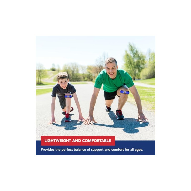 Dr.Arthritis Doctor Developed Patella Tendon Strap & Doctor Handbook- Knee